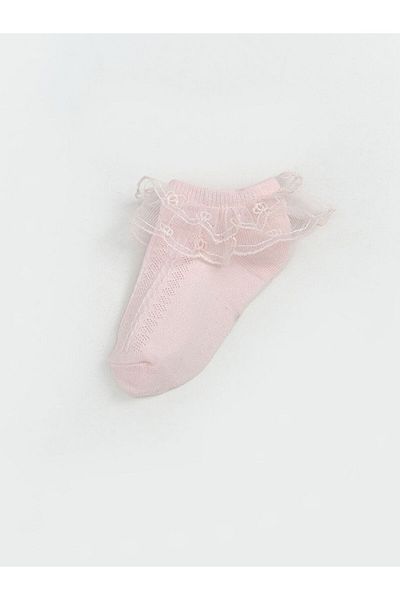 LC Waikiki New Season Tulle Baby Girl Booties Socks - S5Qv80Z1