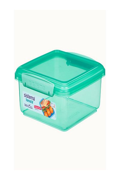 Sistema Freezer Safe BPA-Free Plastic Stackable Lunch Box