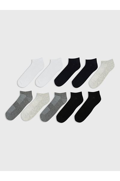 LC Waikiki Lcw Accessories Mixed Men's Booties Socks 10 Pcs