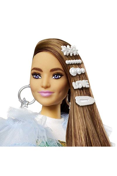 mattel Barbie Extra Style Doll - Rainbow Dress