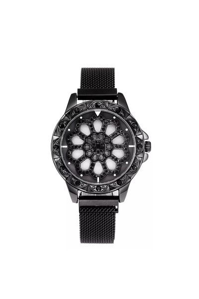 Geneva - Casual Women's Watch Roulette, Black