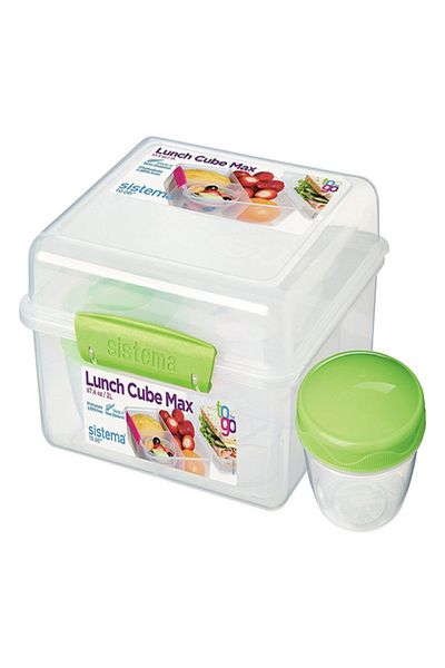 Sistema To Go Lunch Cube Max with Yogurt Pot