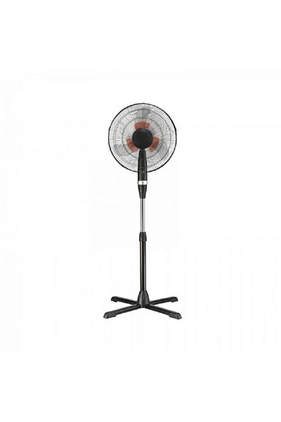 Zilan Ventilator cu picior, Diametru 40cm , Putere 60 W, Palete duble, 3 trepte de viteza