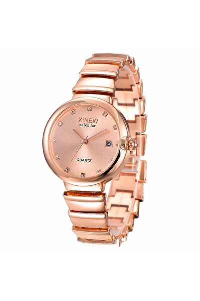 QUARTZ Ceas elegant de damă Xinew Nabucco, auriu roz