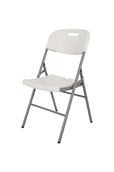 Kitchen Zone White Folding Fiber Chair 88*46*74 ZONE HQ-XY53