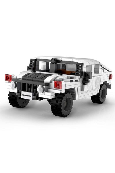 merland benvecocuk C55022W Cada Humvee Jeep Block Set 328 Pieces-Wagon Life