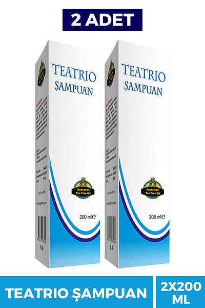 Seddar Collection Teatrio Shampoo 200 ml 2 Pieces