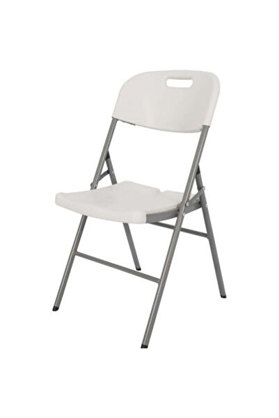 Kitchen Zone White Folding Fiber Chair 88*46*74 ZONE HQ-XY53