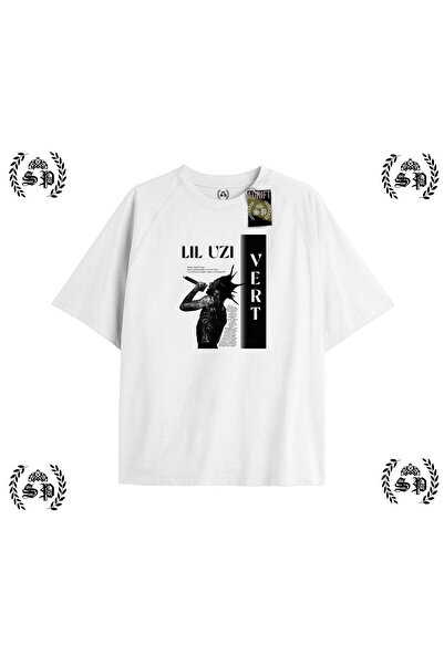 StartMore Y2K Liluzi Printed White T-Shirt