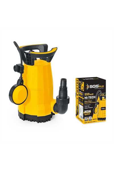 Genel Markalar SGS5370 9 Metre Temiz Su Dalgıç Pompası 550 Watt