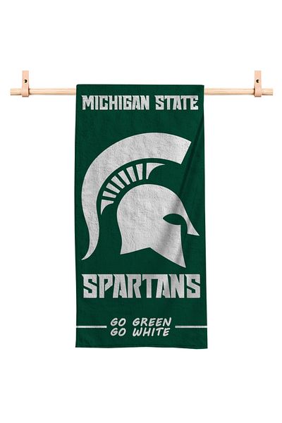 usateamfans Πετσέτα παραλίας Michigan State Spartans