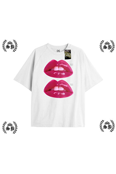 StartMore Y2K Girlzz Printed White T-Shirt