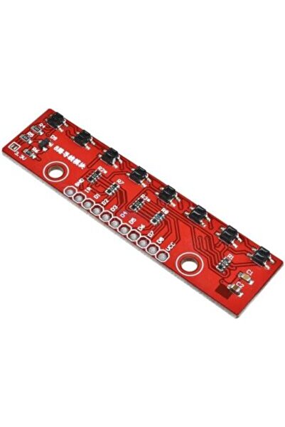 Diyotlab QTR-8A Analog Kızılötesi Sensör Kartı - 8'li Çizgi İzleyen Sensör