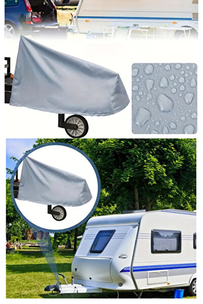WestCover Karavan Çeki Demiri Kılıfı Branda Römork Çeki Brandası - Gri