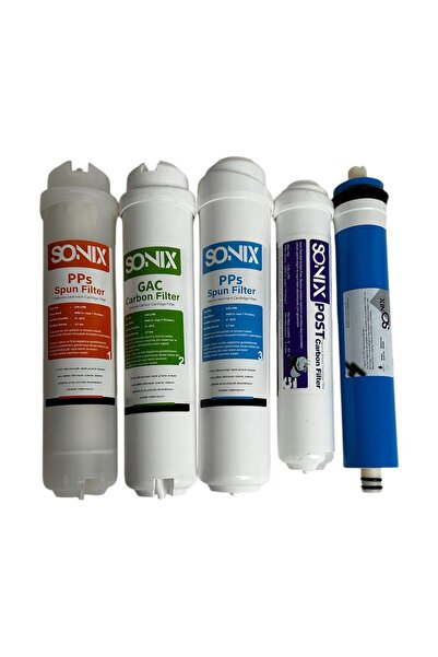 Sonix tezgahaltı 9 aşamalı pompasız su arıtma