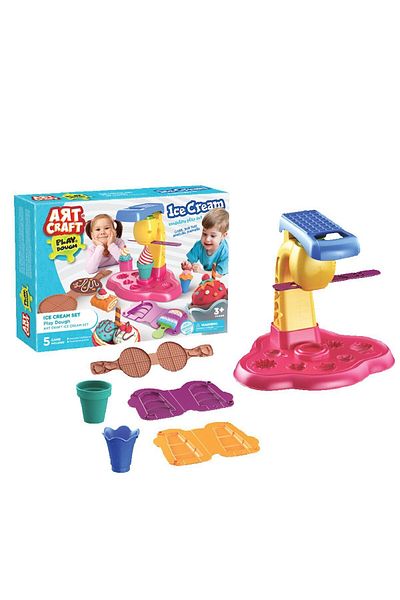 merland benvecocuk 03489 Ice Cream Play Dough Set
