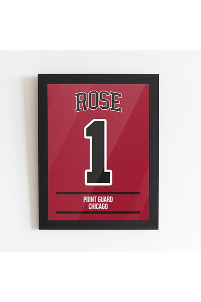 usateamfans Επιτραπέζια αφίσα Derrick Rose