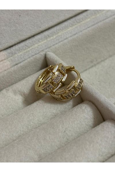 Akiha Aksesuar Brand Equivalent Stone Gold Xuping Earrings