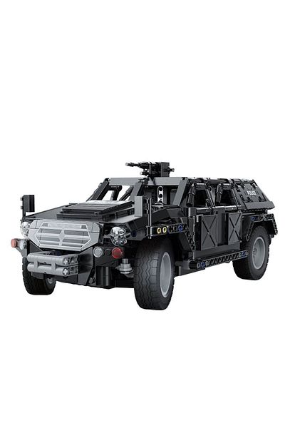 merland benvecocuk C51207W Cada Swat Truck Block Set 561 Pieces -Vagon Life