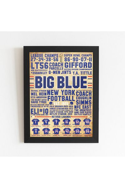 usateamfans Poster de pictură New York Giants