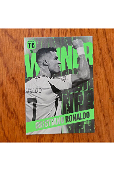 Panini Top Class Winner Cristiano Ronaldo Oyun Kartı 187