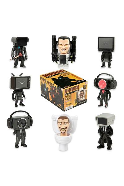 merland benvecocuk Kbd00000 Skibidi Toilet Figure Surprise Package