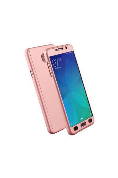 OEM Carcasă MyStyle Rose-Gold Full Body pentru Samsung Galaxy J5 2017, acoperire completă la 360 de grade cu folie
