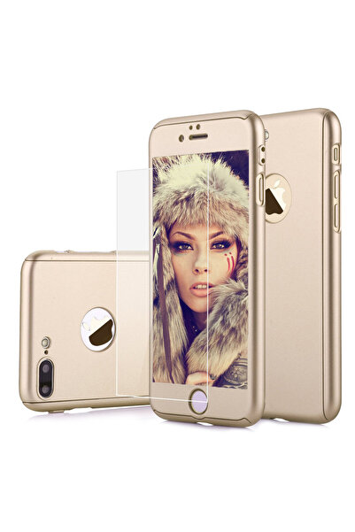 OEM Кейс за iPhone 6/6S предлага 360° ултратънка защита + закалено стъклено ф...
