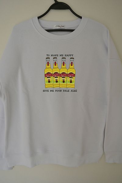 EldenStitch Desperado Embroidery Embroidered Unisex Oversize Sweatshirt