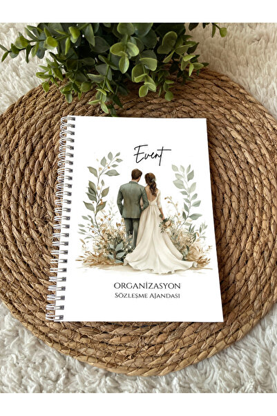 steplanner Tarihsiz Organizasyon Randevu-Sözleşme Ajandası Defteri