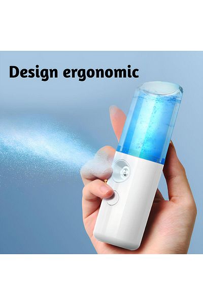 ZEQAS Portable USB Facial Mist Sprayer – Hydrate, Nourish & Revitalize Skin