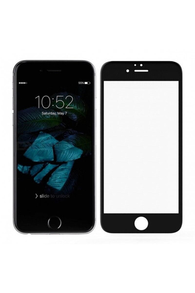 OEM Folie de sticlă 5D pentru Apple iPhone 8, Elegance Luxury, margini colora...