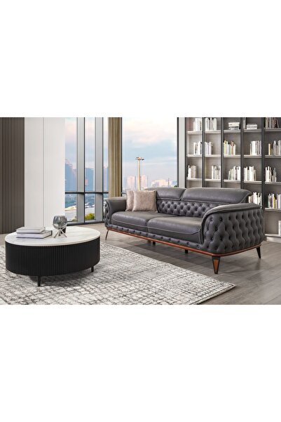 inegölmobilyası Eylül Üçlü Koltuk Kanepe Chester