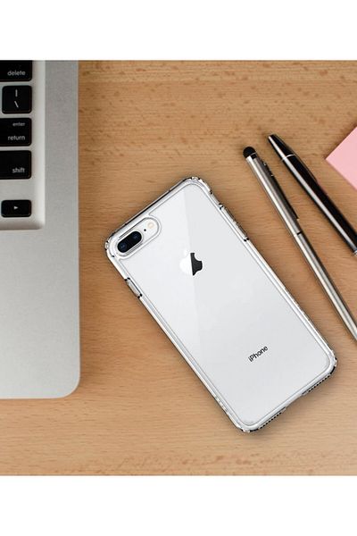 OEM Carcasă Apple iPhone 7 Plus, silicon TPU 2.0mm subțire, transparentă