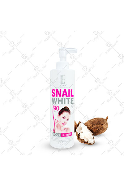Lora Snail White Body Lotion Spf90 Pa | تفتيح حماية من الشمس ترطيب بتركيبة ال...