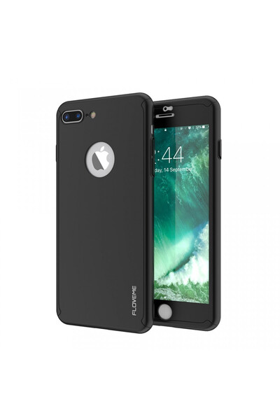 OEM Θήκη Apple iPhone 7 Plus, FullBody Elegance Luxury Black, πλήρης κάλυψη 3...