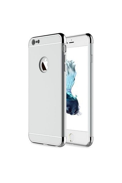 OEM Carcasă Apple iPhone 8, Elegance Luxury 3 în 1, argintie