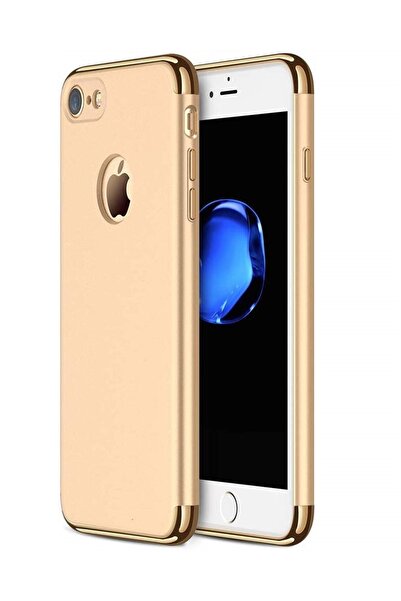 OEM Калъф за Apple iPhone SE2, MyStyle Elegance Luxury 3в1, златен