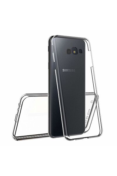 OEM Full TPU 360° Case (front + back) for Samsung Galaxy J4 Plus (2018), Transparent