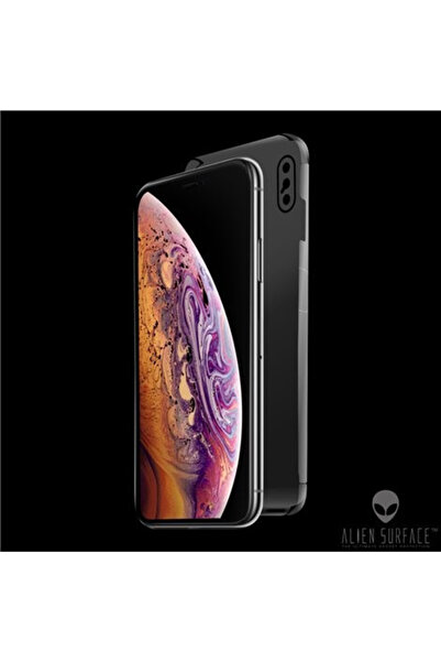 OEM ECRAN ALIEN SURFACE HD, iPhone XS MAX, SPATE, LATERALĂ + CADOU ALIEN FIBER