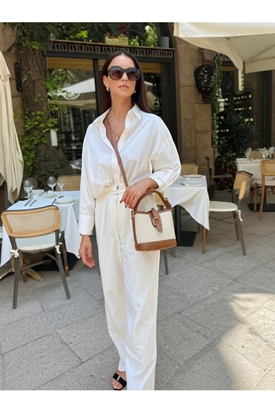 PayBuy Modern Straw and Canvas Buckle Mini Hand Shoulder Bag Cross Use Daily Elegance