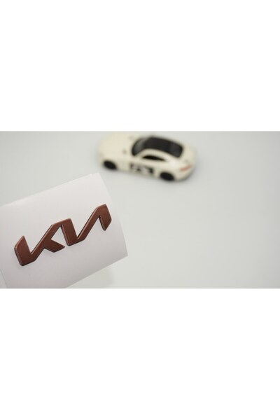 DK Tuning Direksiyon Bronz Logo Amblem Arma Kia ile Uyumlu