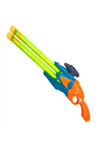 a v d a Double Headed Water Pump Pool Sea Beach Toy Water Gun Pull and Drop