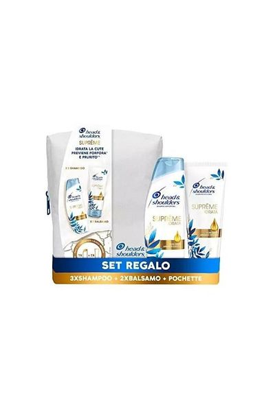 Head&Shoulders Head&Shoulders Supreme Hydration Gift Set, Shampoo, 3 x 225 ml, Conditioner 2 x 220 ml