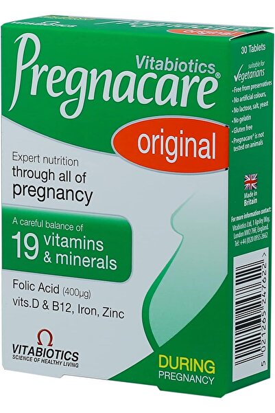 Vitabiotics Pregnacare 30 Tabs