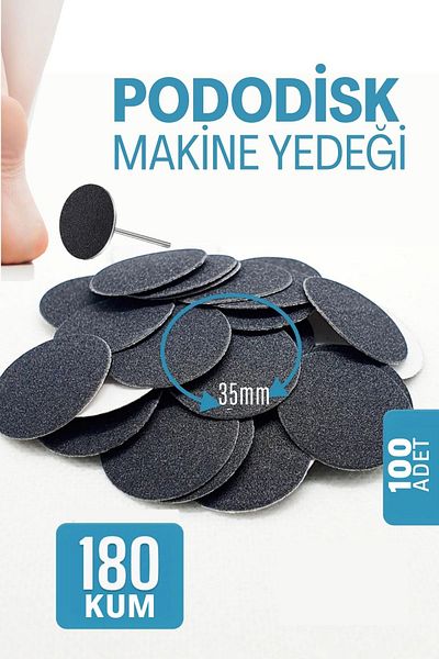 Transformacion Pododisk - Callus Remover Pedicure Machine Replacement Pads 100 Pcs 721813
