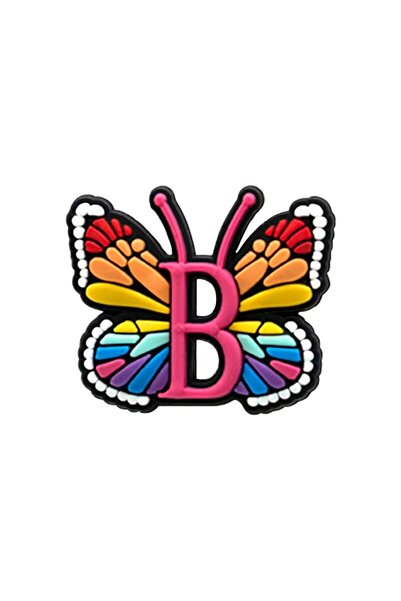 B KELEBEK HARF SERİSİ TERLİK SÜSÜ