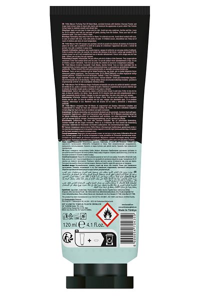 Petite Maison Petite Maison "Oops I'm Great!" Purifying and Exfoliating Face Mask, Black (120 ml)