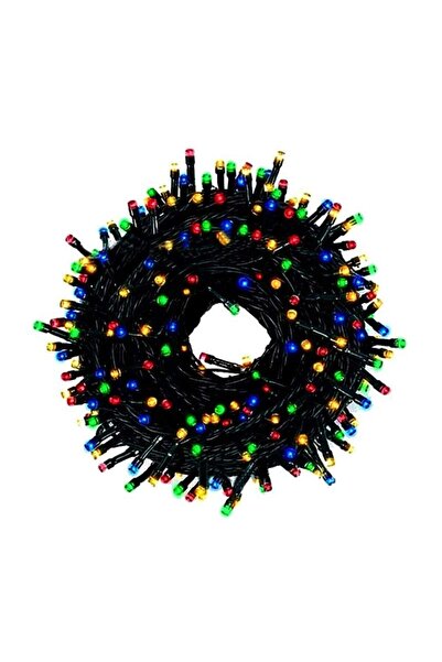 SIKS Instalație liniară de Crăciun, 40 de metri, 500 de LED-uri, 8 efecte lum...