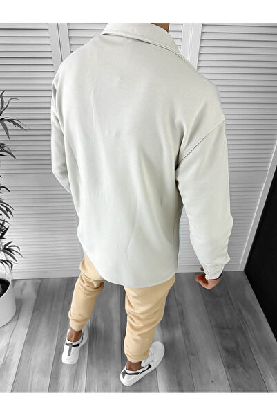 dehaine Men's shirt, casual, beige, 12910